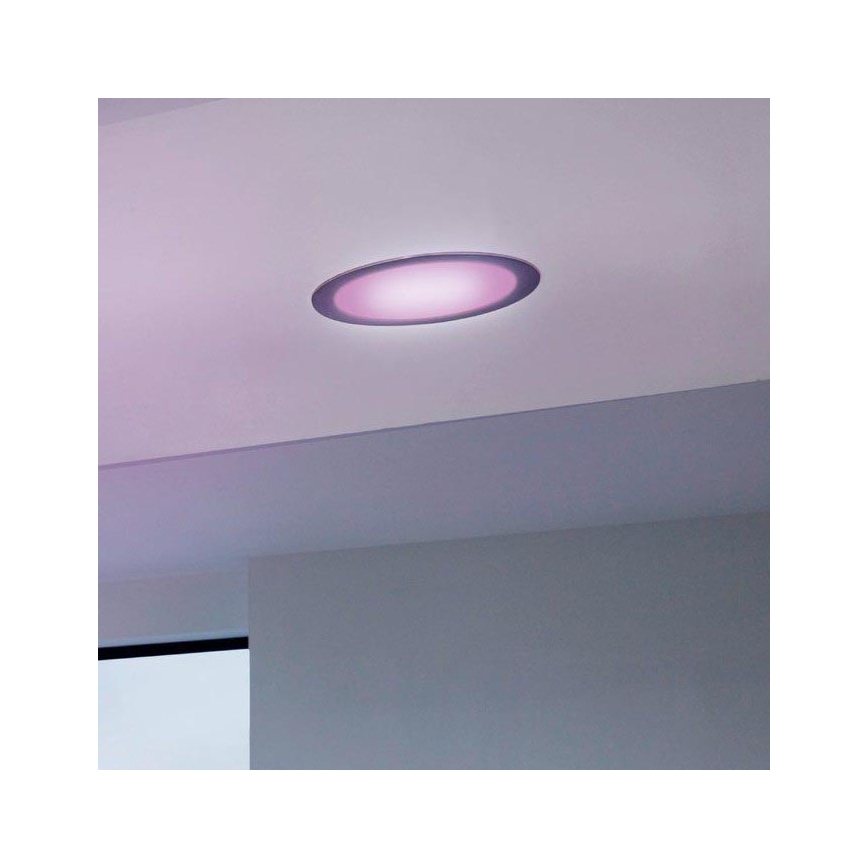 Eglo - LED RGB Ściemnialne oświetlenie sufitowe FUEVA-C LED/15,6W/230V