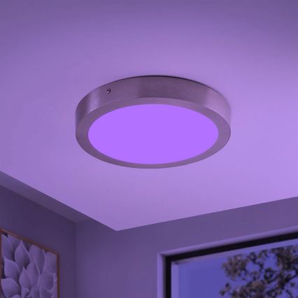 Eglo - LED RGB Plafon ściemnialny FUEVA-C LED/21W/230V