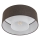 Eglo 96723 - Lampa sufitowa FONTAO 1xE27/60W/230V brązowy