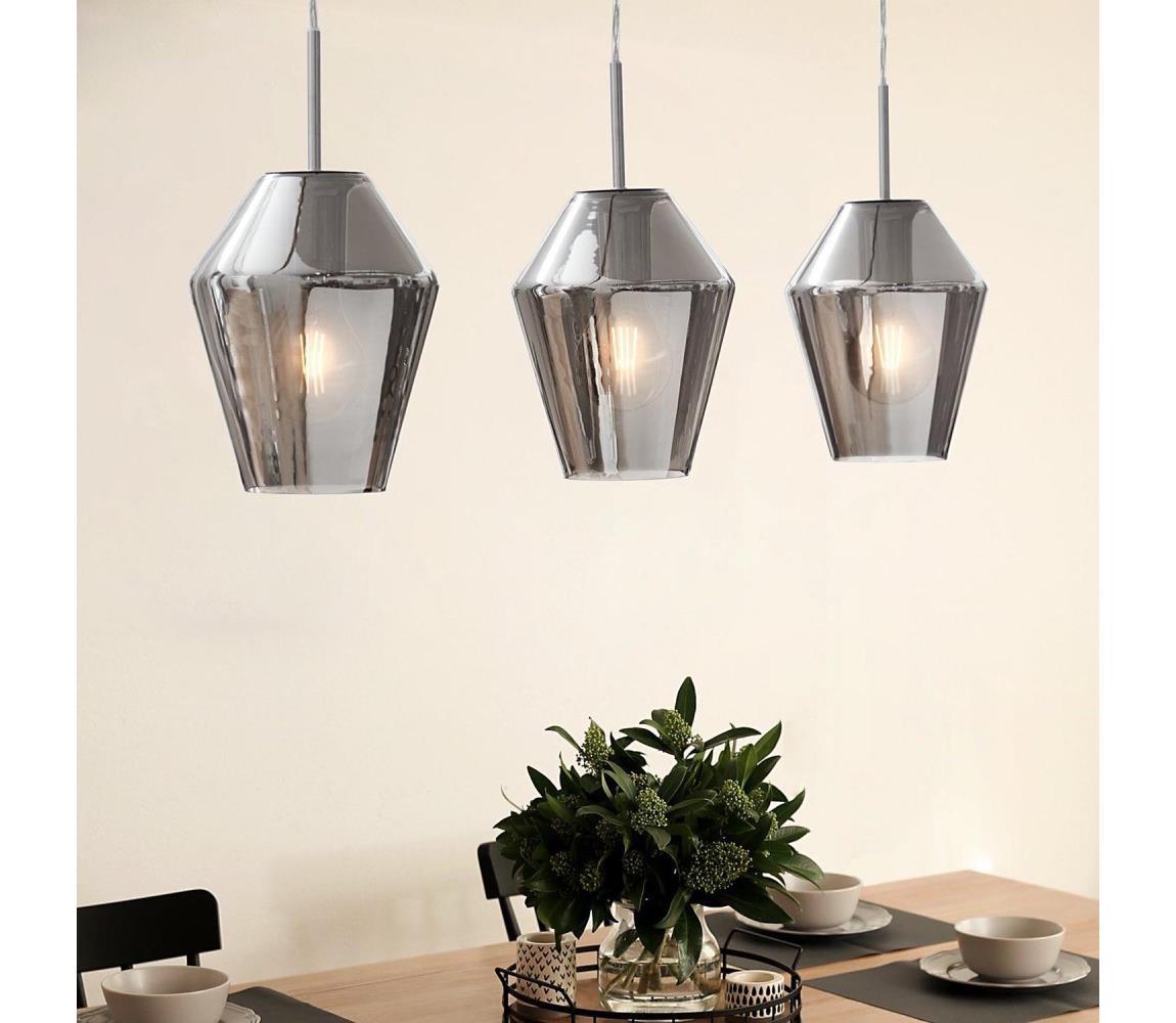 Eglo 96774 - Lampa wisząca MURMILLO 3xE27/28W/230V
