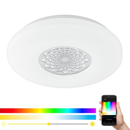 Eglo - LED Ściemnialne oświetlenie ścienno-sufitowe CAPASSO-C LED/17W/230V