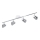 Eglo 96837 - LED Reflektor MONCALVIO 1 4xGU10/5W/230V