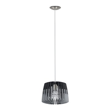 Eglo 96955 - Żyrandol na drutu ARTANA 1xE27/60W/230V szary/czarny 300mm