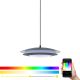 Eglo 96979 - LED RGB Lampa wisząca MONEVA-C 1xLED/27W/230V