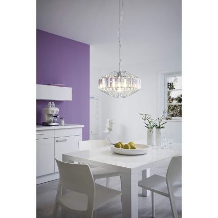 Eglo 96987 - Żyrandol na lince PEDROLA 1xE27/60W/230V