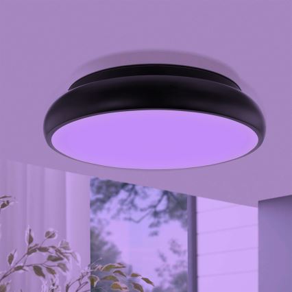 Eglo 96996 - LED RGB Lampa sufitowa RIODEVA-C 1xLED/27W/230V