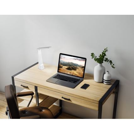 Eglo - LED ściemnialna lampa stołowa LED/1,8W/230V biała