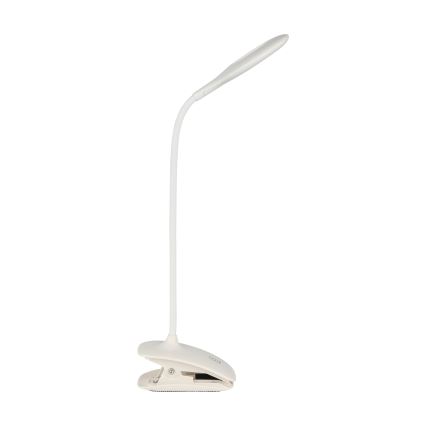 Eglo - LED ściemnialna lampa z klipsem LED/3W/5V 500 mAh biała
