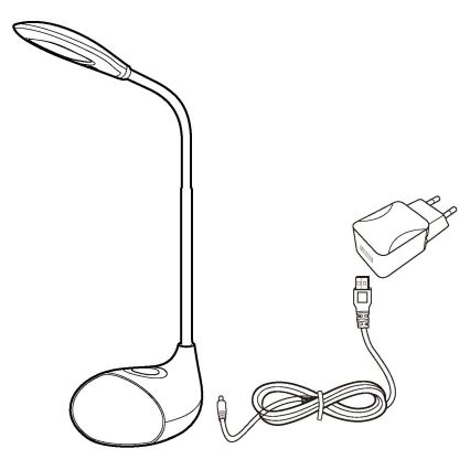 Eglo - LED Ściemnialna lampka stołowa LED/2,2W+0,3W/230V RGB