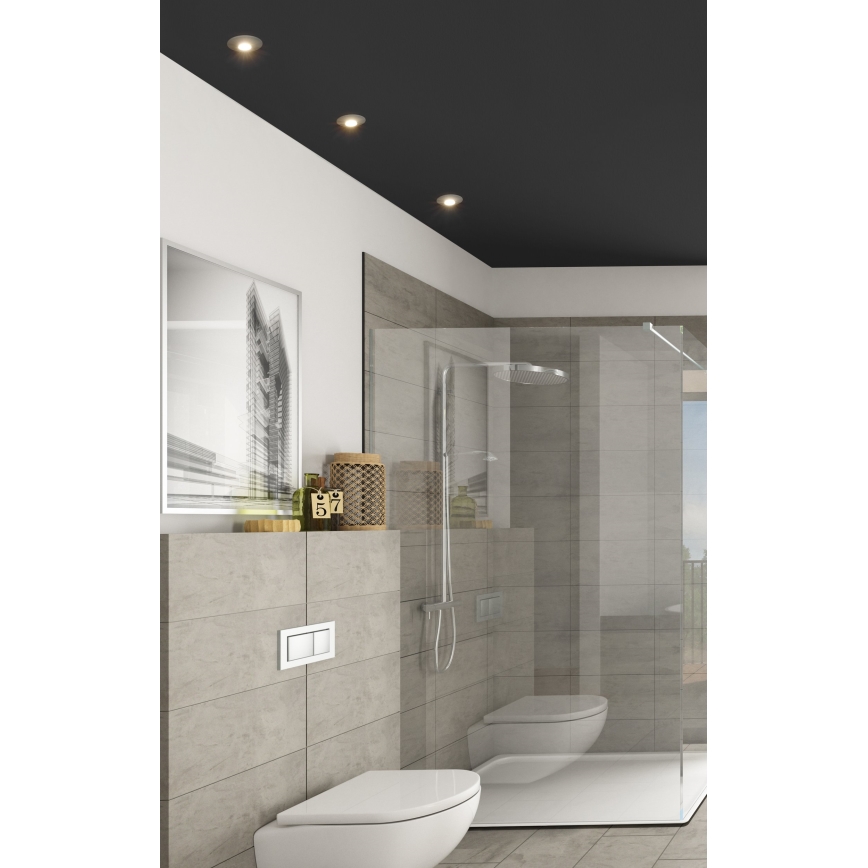 Eglo - LED Łazienkowa oprawa wpuszczana 3xLED/1W/230V IP44