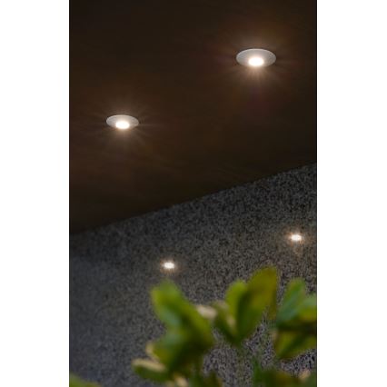 Eglo - LED Łazienkowa oprawa wpuszczana 3xLED/1W/230V IP44