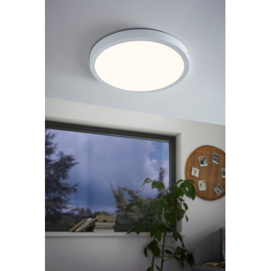 Eglo - Oprawa sufitowa LED/25W/230V biała okrągła 2500 lm śr. 40 cm