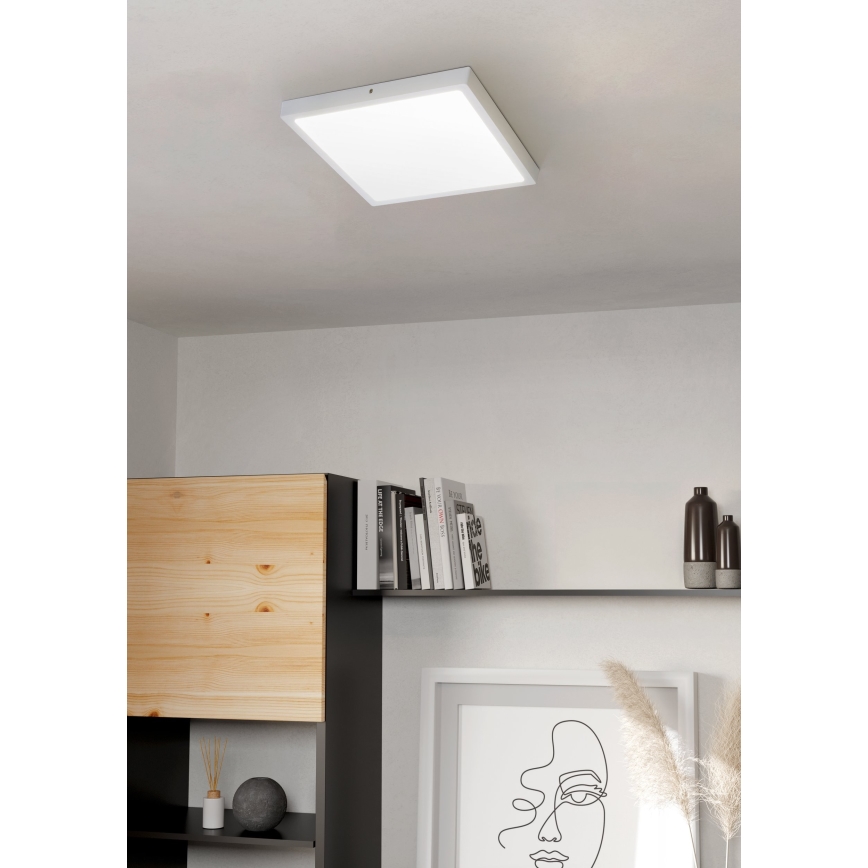 Eglo - plafon LED/25W/230V biały, kwadratowy 4000K 40x40 cm