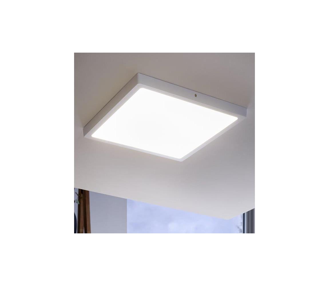 Eglo 97268 - LED Plafon FUEVA 1 1xLED/25W/230V biały kanciasty 4000K