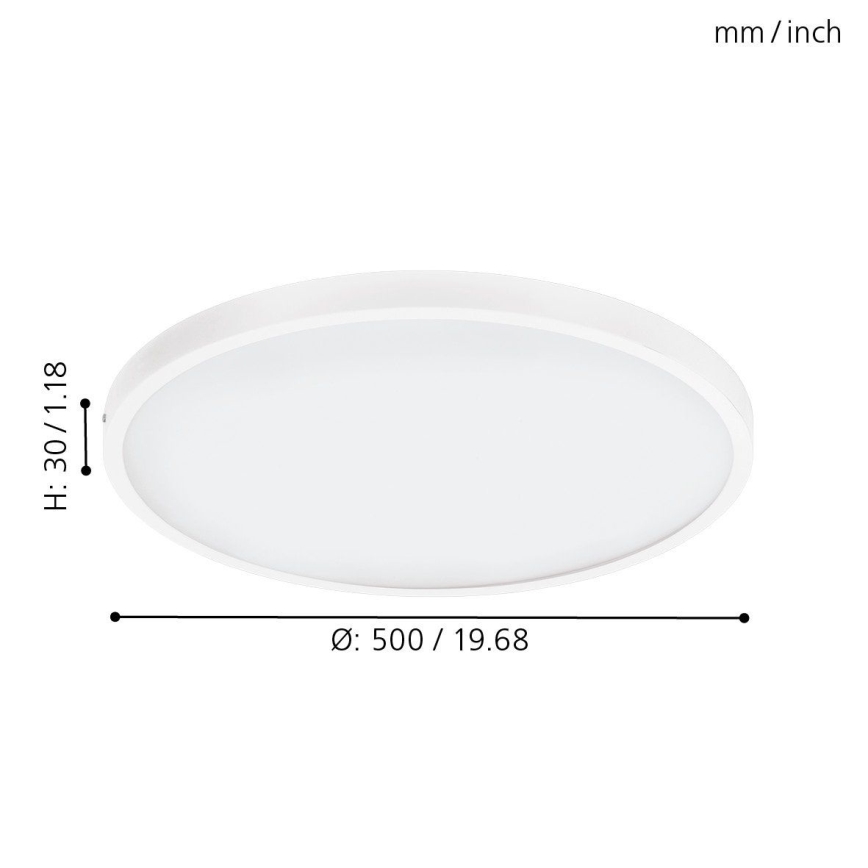 Eglo - LED Plafon ściemnialny 1xLED/25W/230V