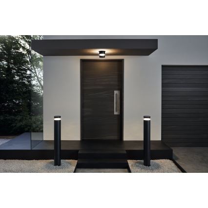 Eglo - LED zewnętrzny kinkiet LED/11W/230V czarny IP44