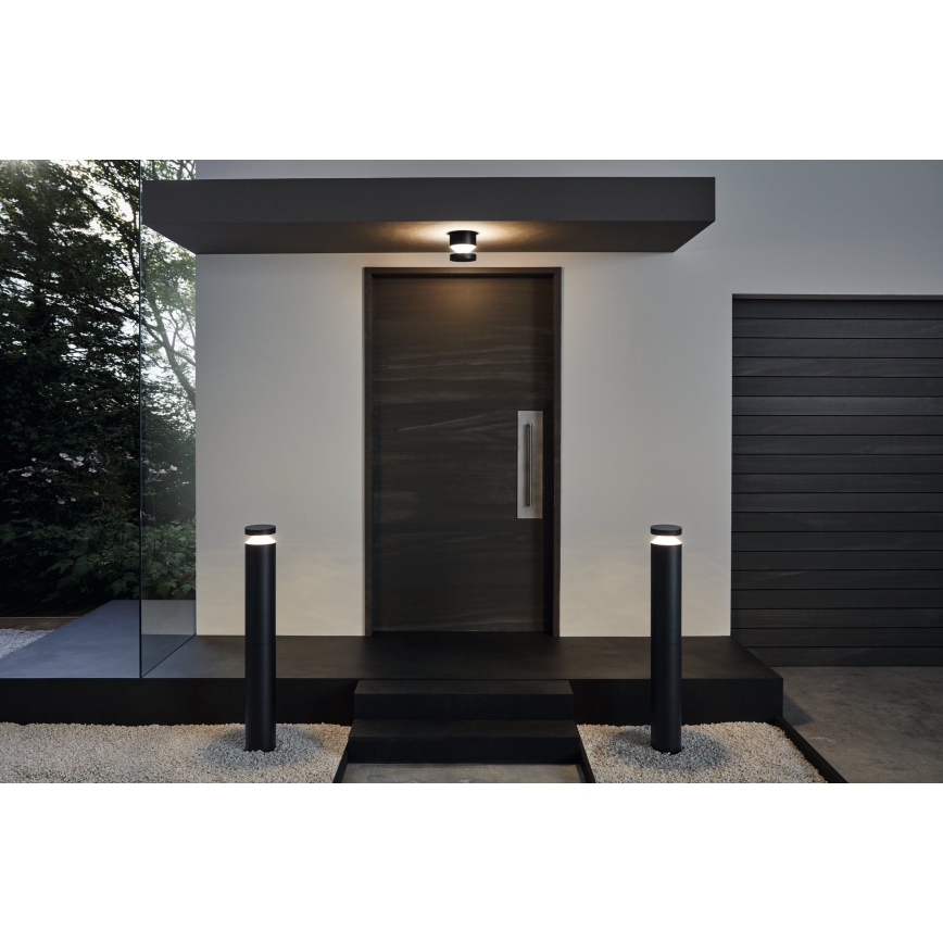 Eglo - LED zewnętrzny kinkiet LED/11W/230V czarny IP44