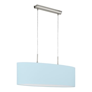 EGLO 97387 - Żyrandol na drucie PASTERI-P 2xE27/60W/230V