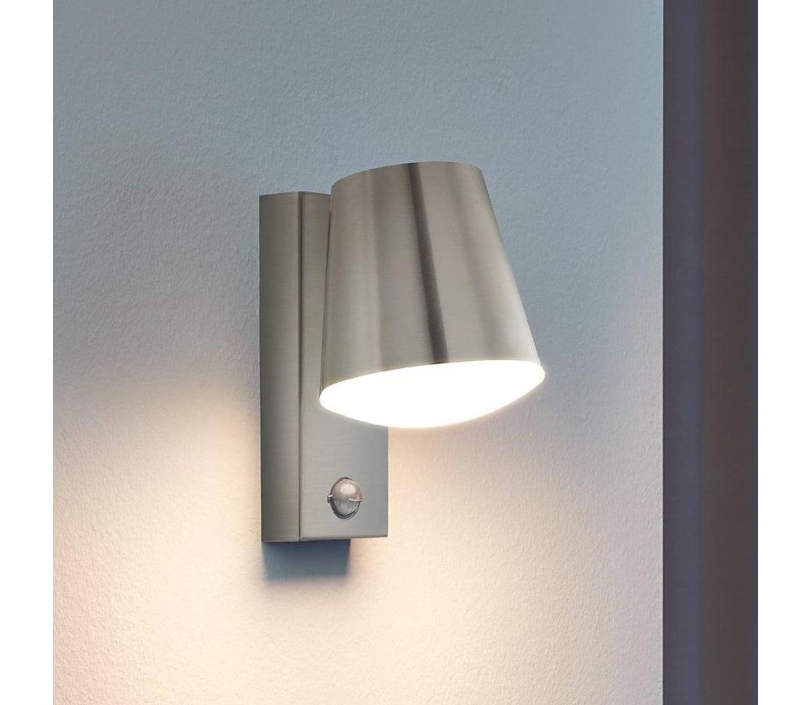 Eglo 97453 - Kinkiet zewnętrzny z czujnikiem CALDIERO 1xE27/10W/230V