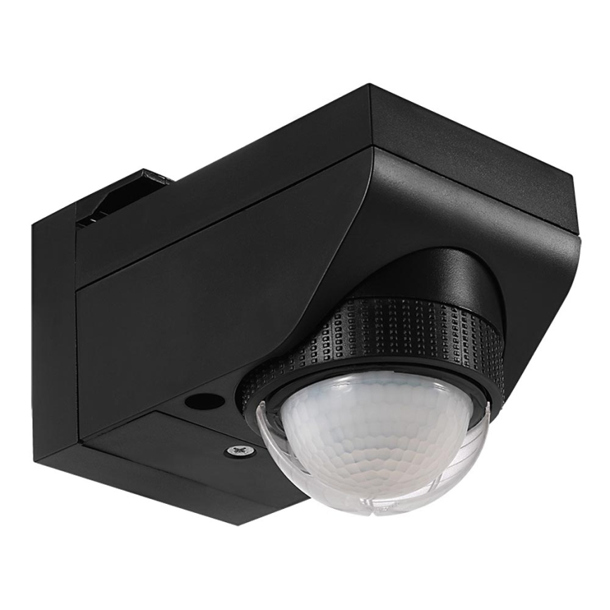 Eglo 97467 - Zewnętrzny czujnik ruchu i zmierzchu DETECT ME 4 12 m czarny IP44