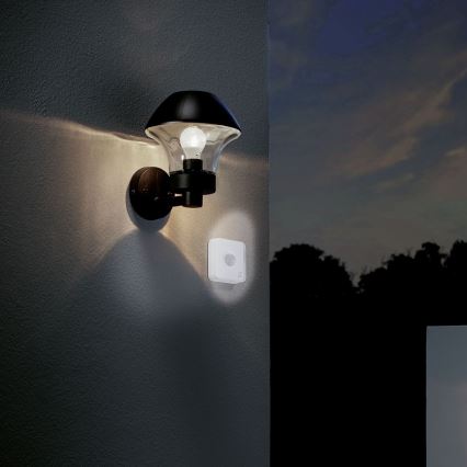 Eglo - Zewnętrzny czujnik ruchu CONNECT SENSOR 12 m 3xAA biały IP44