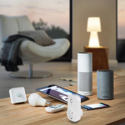Eglo - Zewnętrzny czujnik ruchu CONNECT SENSOR 12 m 3xAA biały IP44