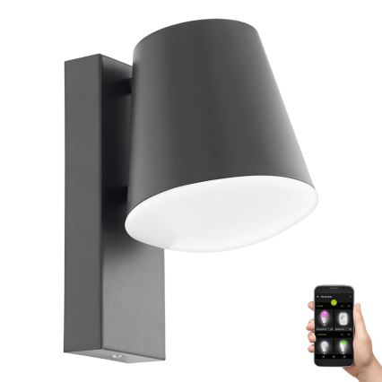 Eglo - LED Ściemnialny kinkiet zewnetrzny CALDIERO-C 1xE27/9W/230V IP44