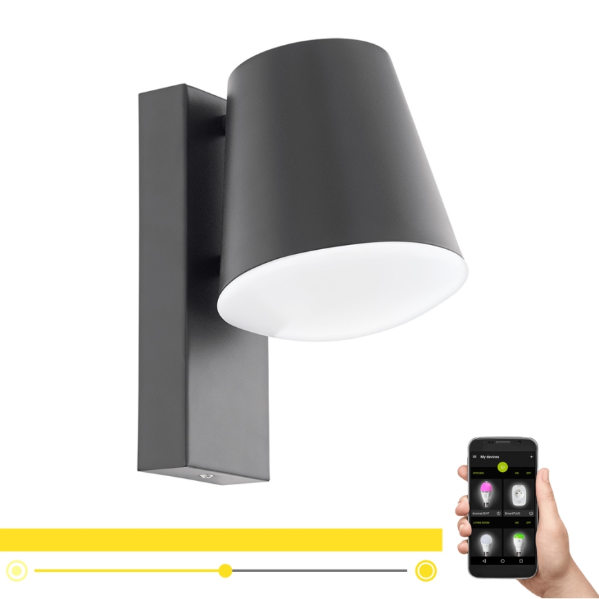 Eglo - LED Ściemnialny kinkiet zewnetrzny CALDIERO-C 1xE27/9W/230V IP44