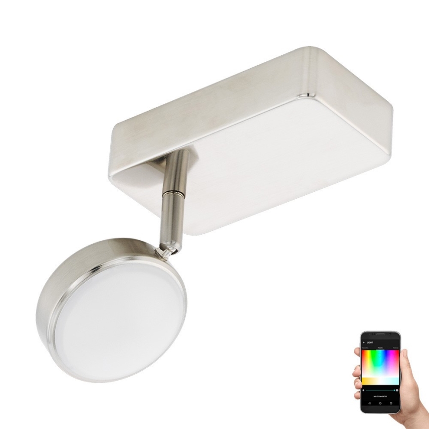 Eglo 97714 - LED RGB Ściemnialne oświetlenie punktowe CORROPOLI-C LED/5W/230V
