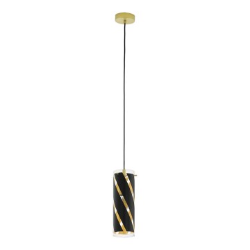 Eglo 97766 - Lampa wisząca na lince PINTO NERO 1 1xE27/60W/230V