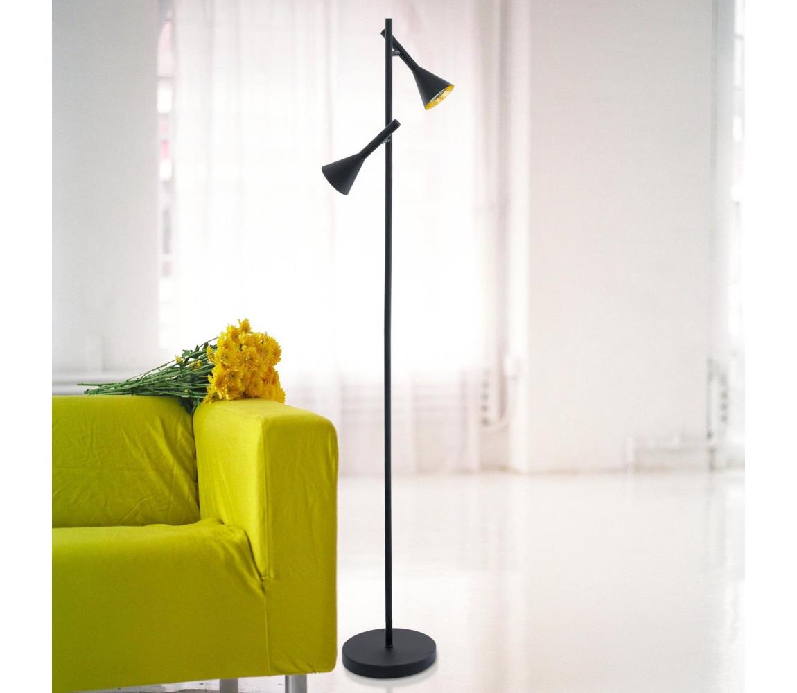 Eglo 97806 - LED Lampa podłogowa CORTADERAS 2xGU10/5W/230V