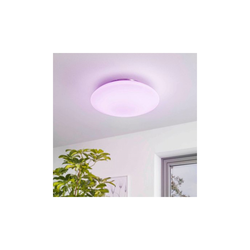 Eglo 97811 - LED RGB ściemnialna oprawa sufitowa FRATTINA-C LED/27W/230V