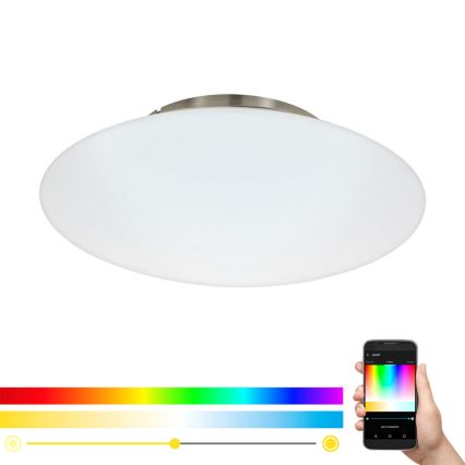 Eglo 97811 - LED RGB ściemnialna oprawa sufitowa FRATTINA-C LED/27W/230V