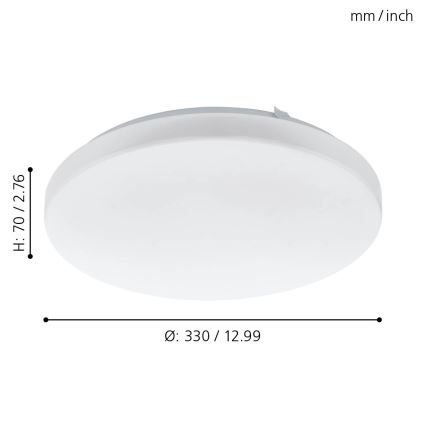 Eglo - LED Plafon LED/14,6W/230V