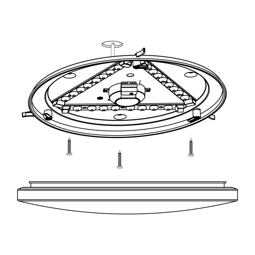 Eglo - LED Plafon LED/14,6W/230V
