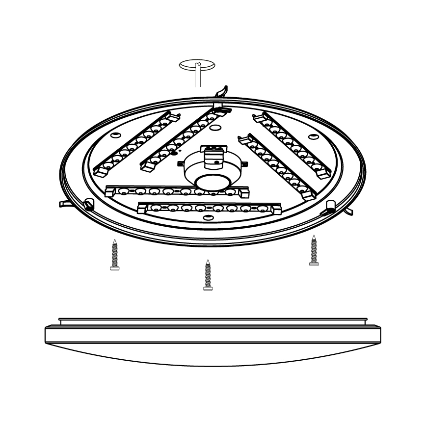 Eglo - LED Plafon  LED/33,5W/230V