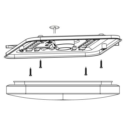 Eglo - LED Plafon  LED/11,5W/230V