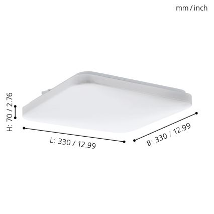 Eglo - LED Plafon LED/14,6W/230V