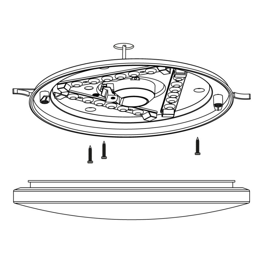 Eglo - LED Plafon LED/11,5W/230V