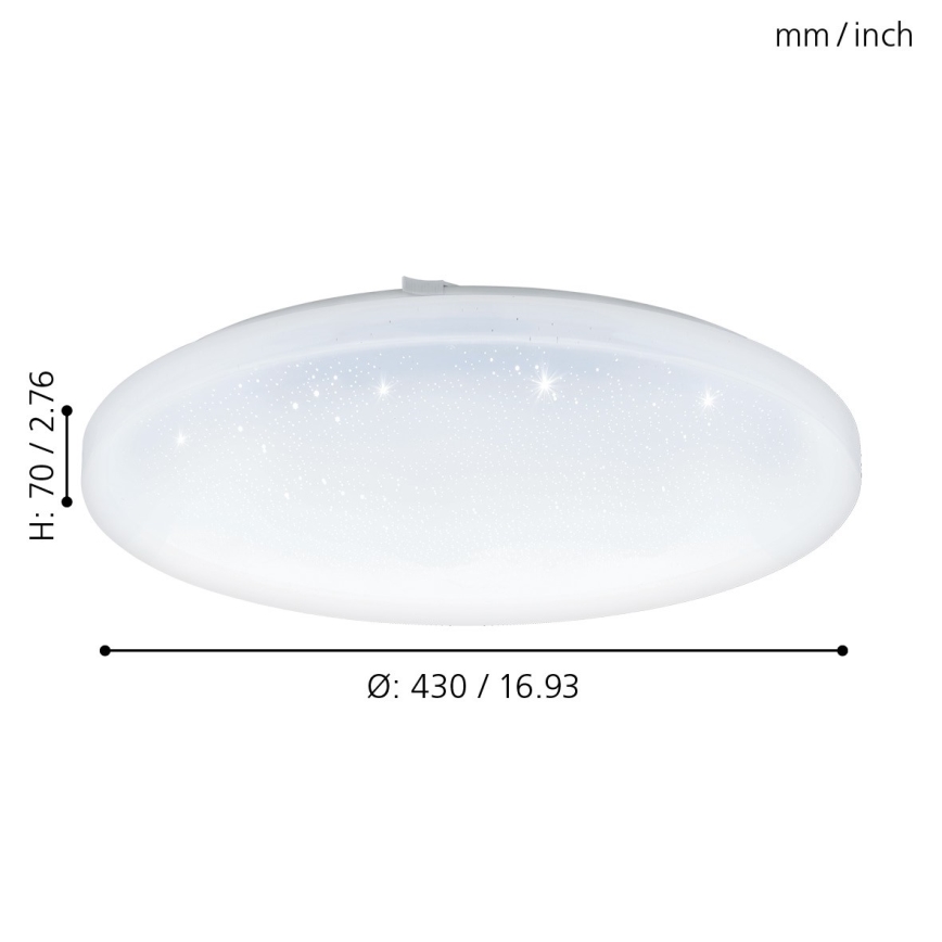 Eglo - LED Plafon  LED/33,5W/230V