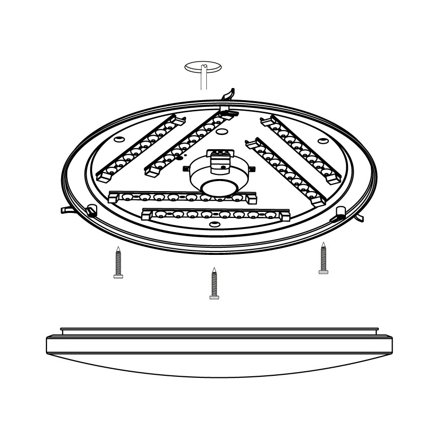 Eglo - LED Plafon  LED/33,5W/230V