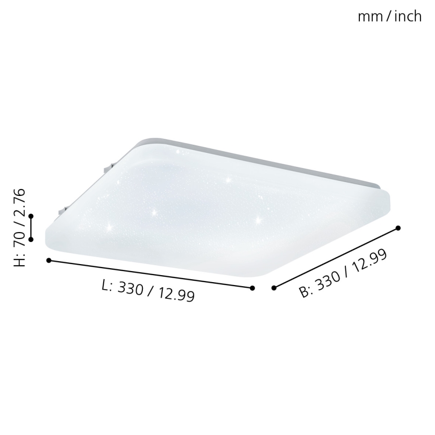 Eglo - LED Plafon LED/17,3W/230V
