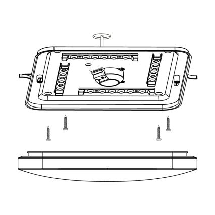 Eglo - LED Plafon LED/17,3W/230V