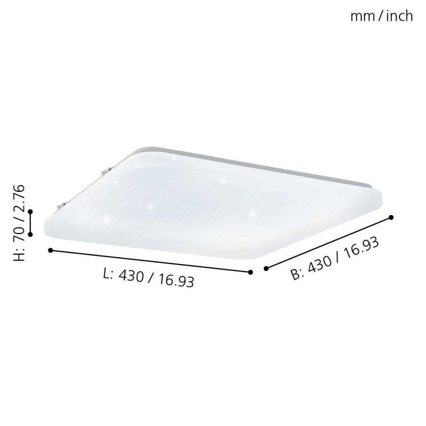 Eglo - LED Plafon  LED/33,5W/230V