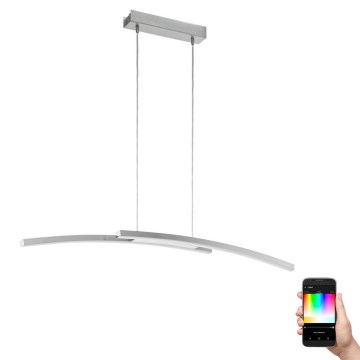 Eglo 97911 - Lampa wisząca LED RGB ściemnialna na linkach FRAIOLI-C 2xLED/17W/230V