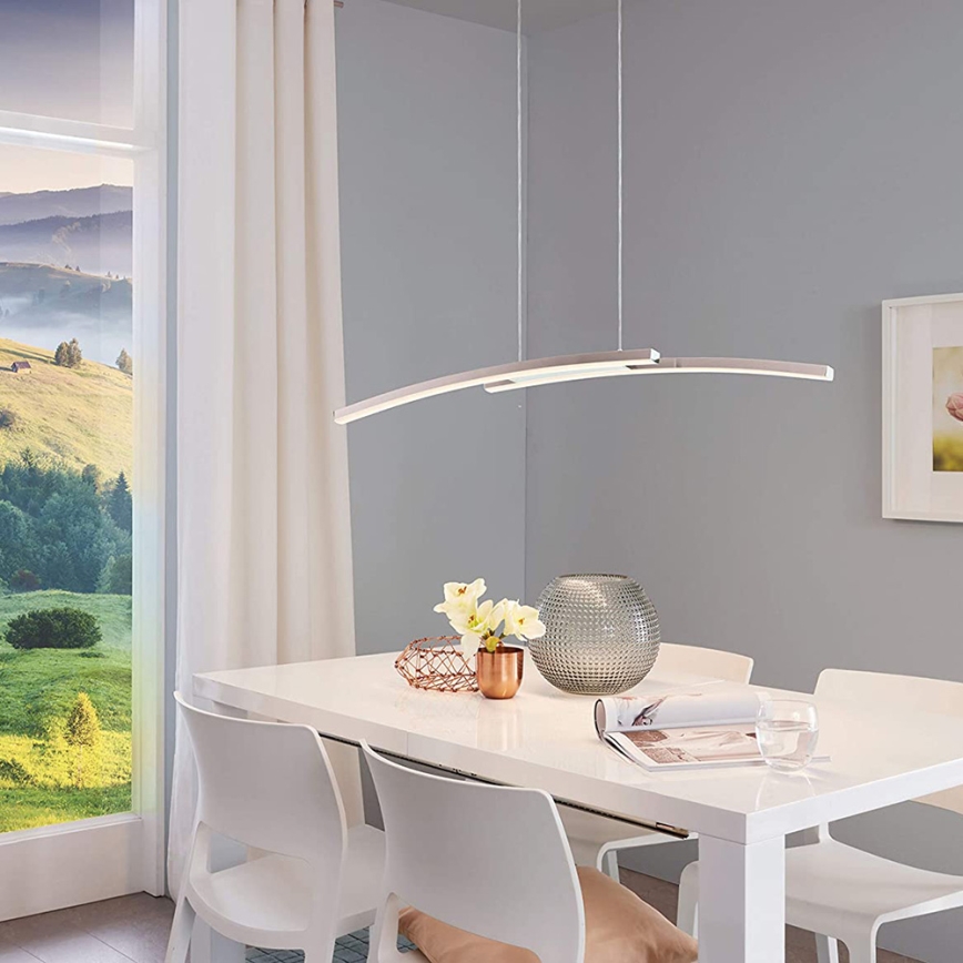 Eglo 97911 - Lampa wisząca LED RGB ściemnialna na linkach FRAIOLI-C 2xLED/17W/230V