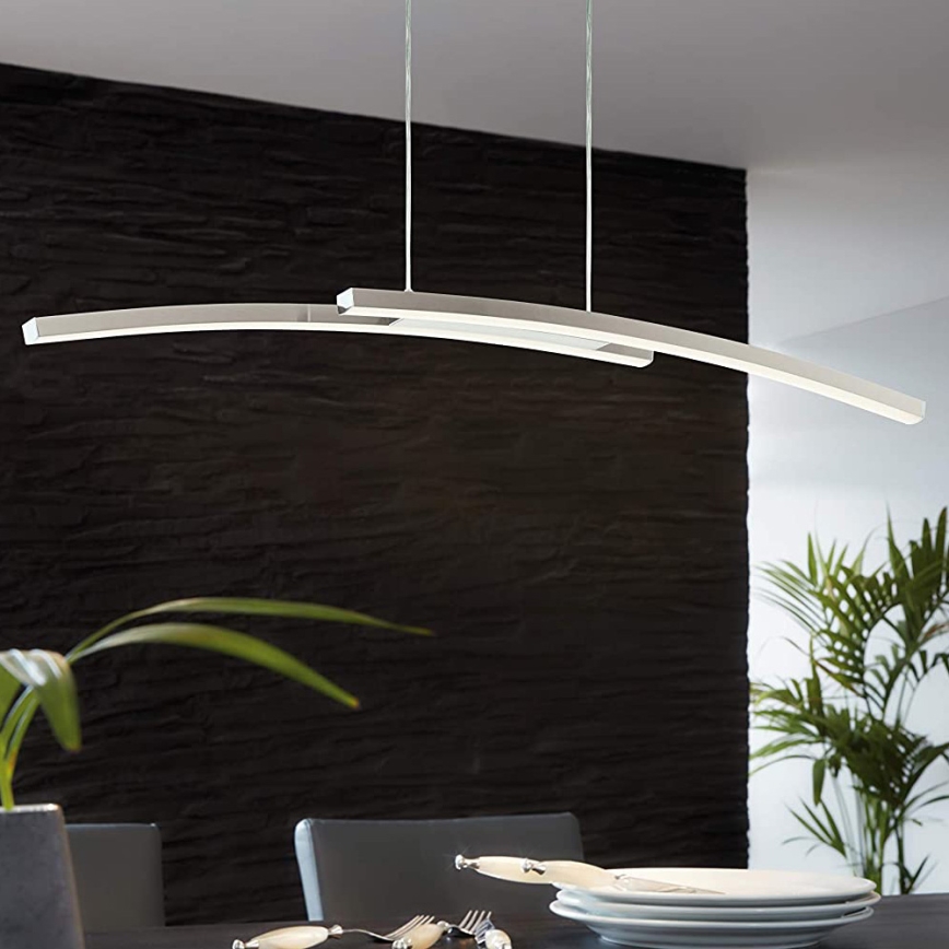 Eglo - Lampa sufitowa LED RGB ściemnialna na linkach FRAIOLI-C 2xLED/17W/230V