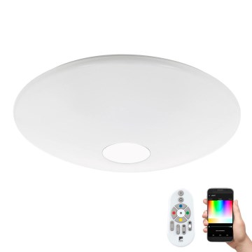 Eglo 97918 - LED RGB Plafon ściemnialny TOTARI-C LED/34W/230V + zdalne sterowanie
