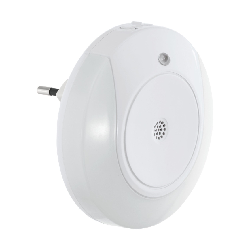 Eglo - Lampka nocna LED z czujnikiem zmierzchu 2xLED/0,4W/230V 3000K