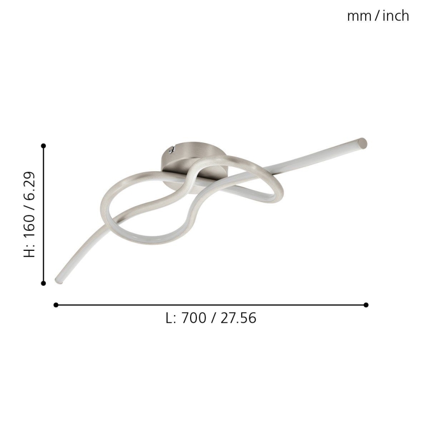 Eglo - LED Żyrandol natynkowy LED/13W/230V